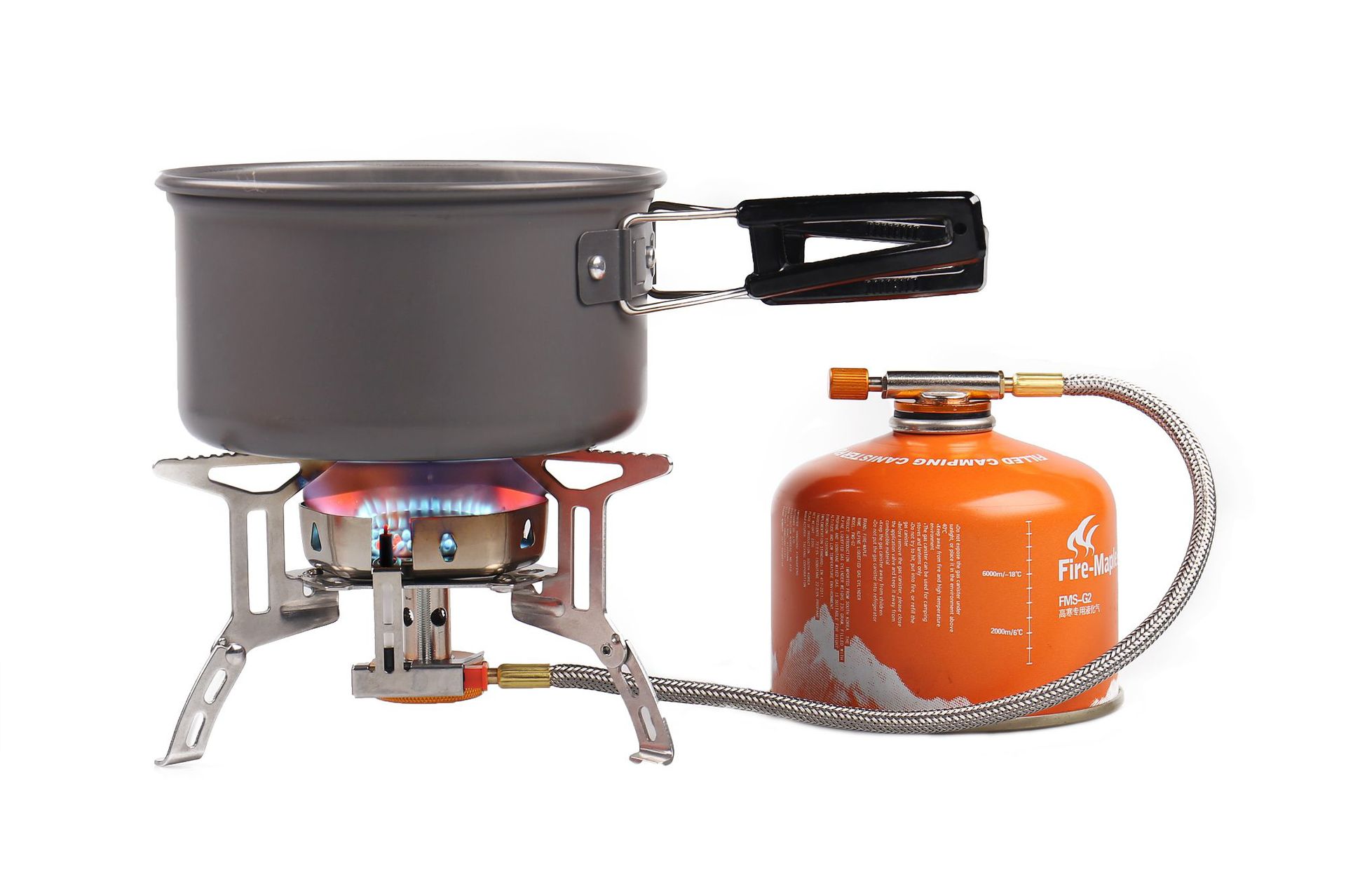 New Picnic Stove Outdoor Portable Camping Furnace End Mountaineering Camping Liquefied Gas Stove Factory Wholesale