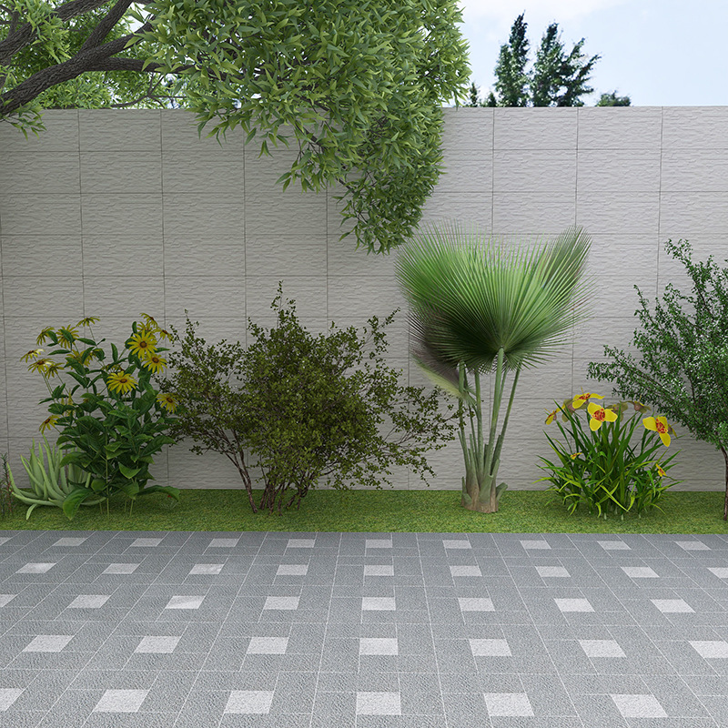 白色外墙砖300x600室外庭院墙面砖楼顶露台围墙户外阳台全瓷别墅