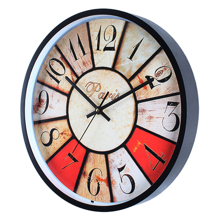 16-Inch Wall Clock Living Room Clock Bedroom Pocket Watch Fashion Atmosphere Modern Simple Clock Home Quartz Clock Wholesale