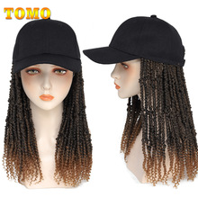 TOMO Baseball Wigs With Passion Twist Hair 化纤发辫子头套