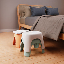 家用塑料小凳子加厚可叠放茶几小板凳换鞋凳沙发凳矮凳子椅子批发