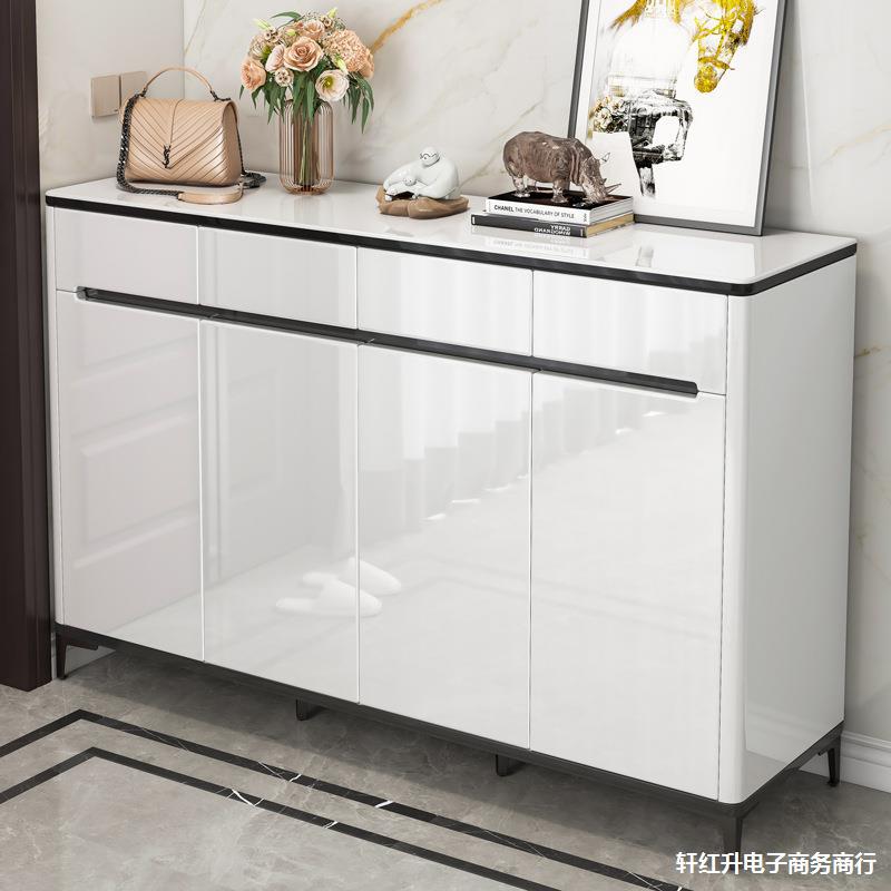 现代简约鞋柜家用进门口鞋架入户门厅玄关2021新款轻奢阳台柜