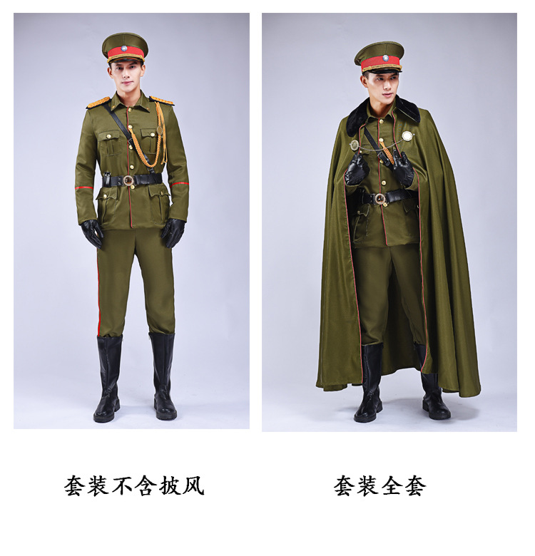 军阀装老九同款张大佛爷军装cosplay服装军阀套装军衣军阀 影视
