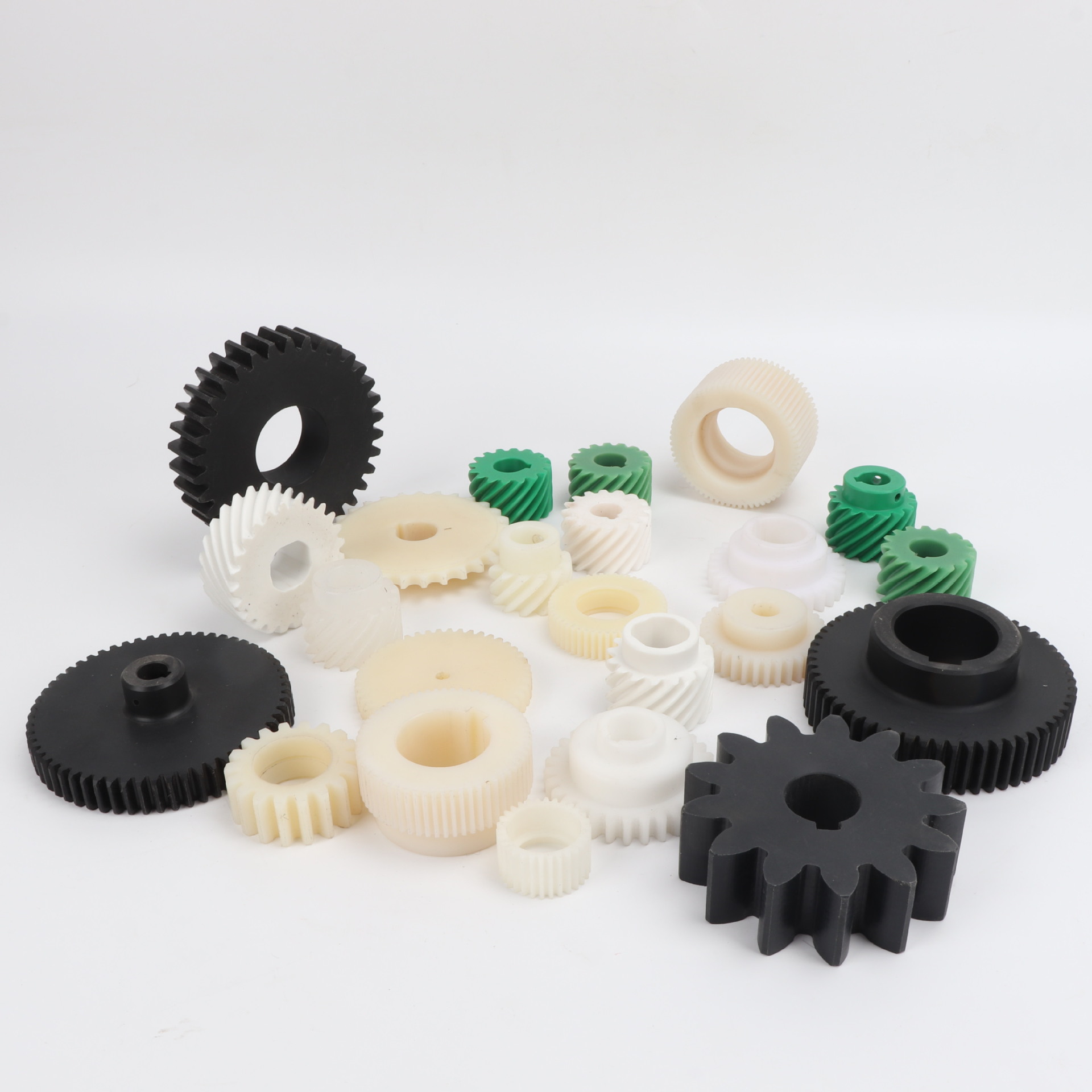 塑料尼龙齿轮 自润滑塑料传动齿轮 机械设备用 mc浇筑尼龙齿轮