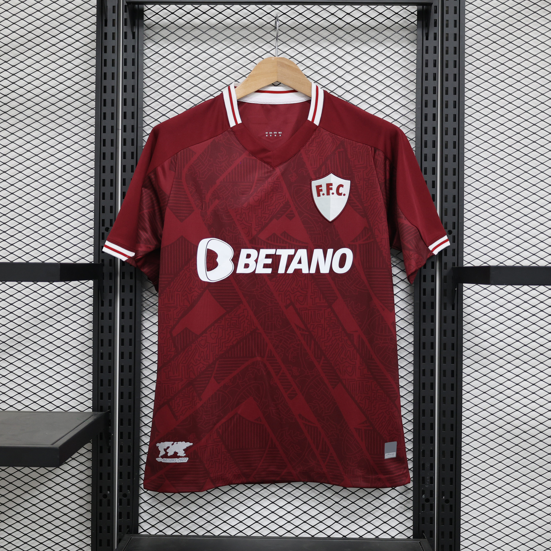 现货代发巴甲联赛博塔弗戈主客场足球服男女训练服球迷版球衣