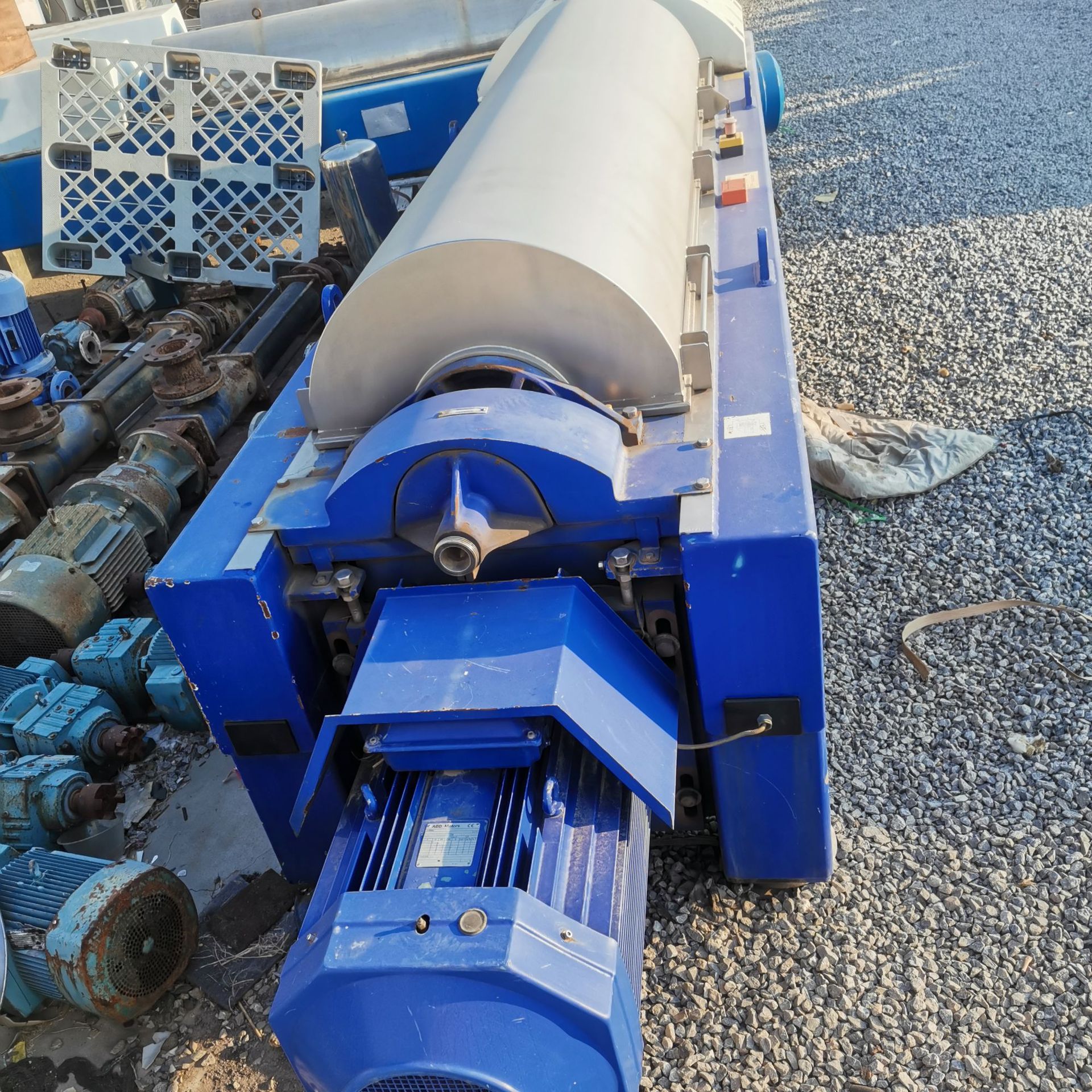 350固液渣三相分离卧式螺旋沉降离心机304材质高速分离设备