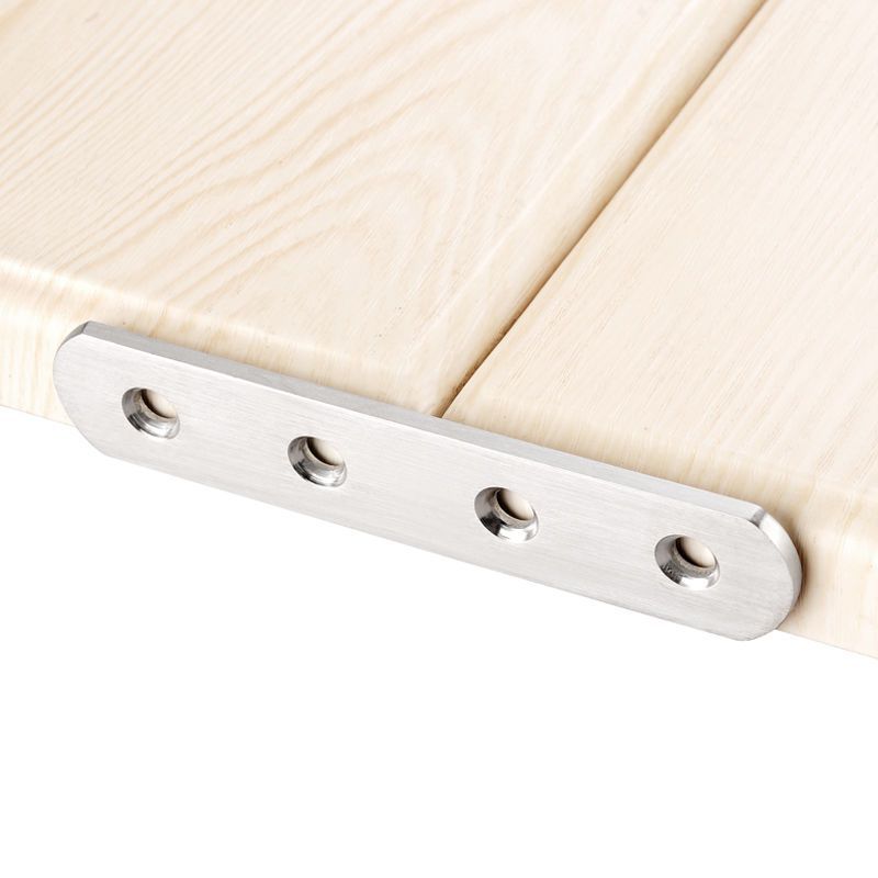 不锈钢角码l型码角铁支架固定件半圆加厚直角家具五金配件连接件