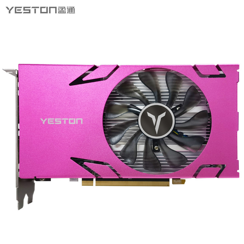 yeston盈通rx580-8g 6hdmi直连支持主动式转接vga6屏台式电脑显卡