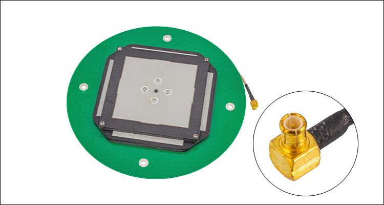 内置rtk天线差分高精度gps北斗gnss三系统七频内置rtk接收天线