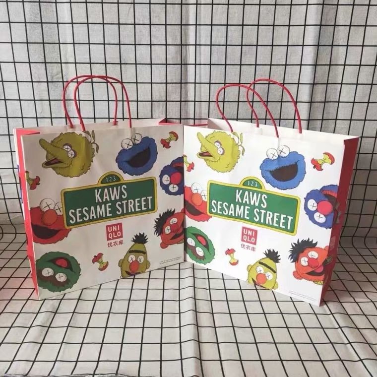 专业定制 休闲食品牛皮纸袋 来伊份同款同质量牛皮纸零食手提袋