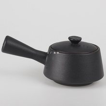 复古日式侧把壶小号茶具套装家用简约防烫陶瓷茶壶功夫单壶泡茶器