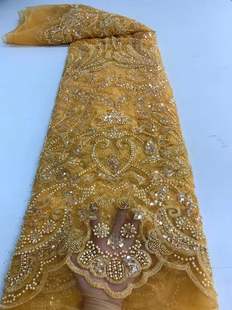 尼日利亚棉布非洲刺绣蕾丝面料swiss high quality cottonmn1925