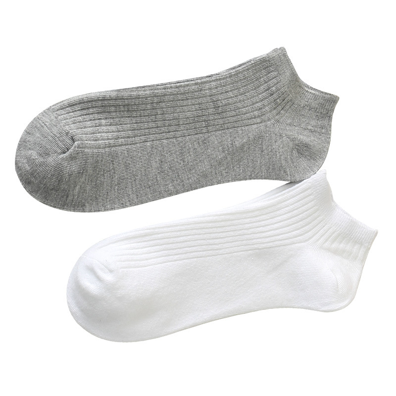 Cotton Socks Wholesale Stall Manufacturers Men's Socks Socks Men's Casual Sports Short Socks Boat Socks Spring and Autumn