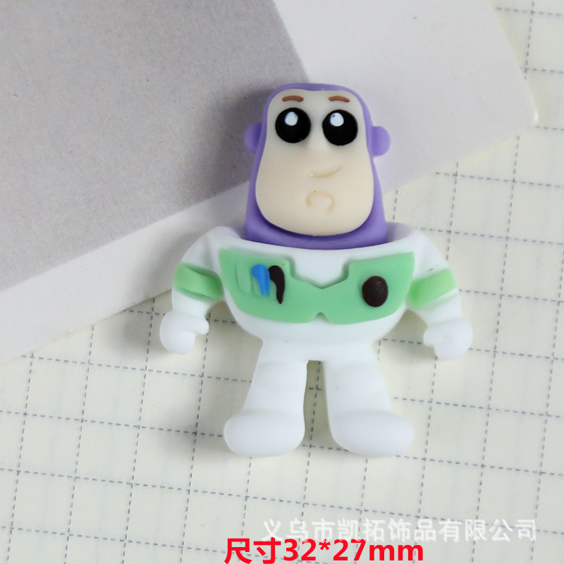 Popular Toy Story Bass Light Year Dinosaur Three-Eyed Monster DIY Accessories Phone Case Hole Shoes Decorative Materials