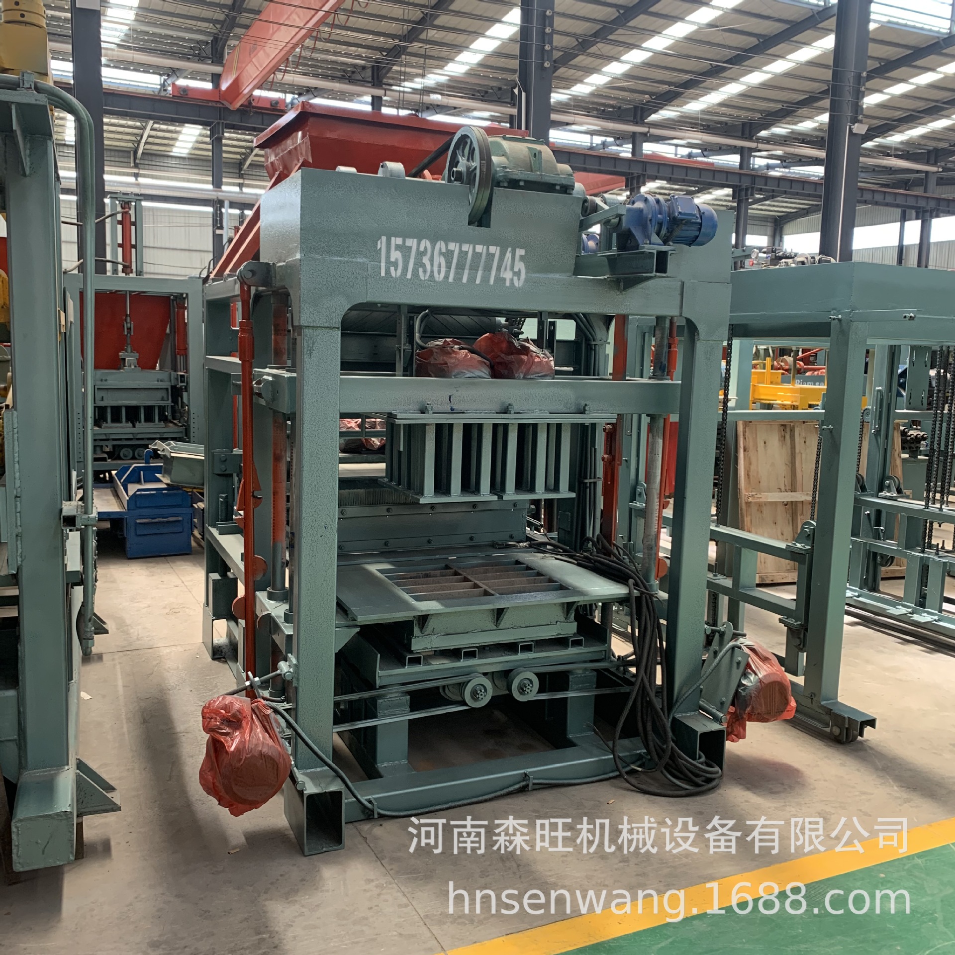 新型全自动免烧砖机标砖 液压砌块标准砖机 小型空心砖机