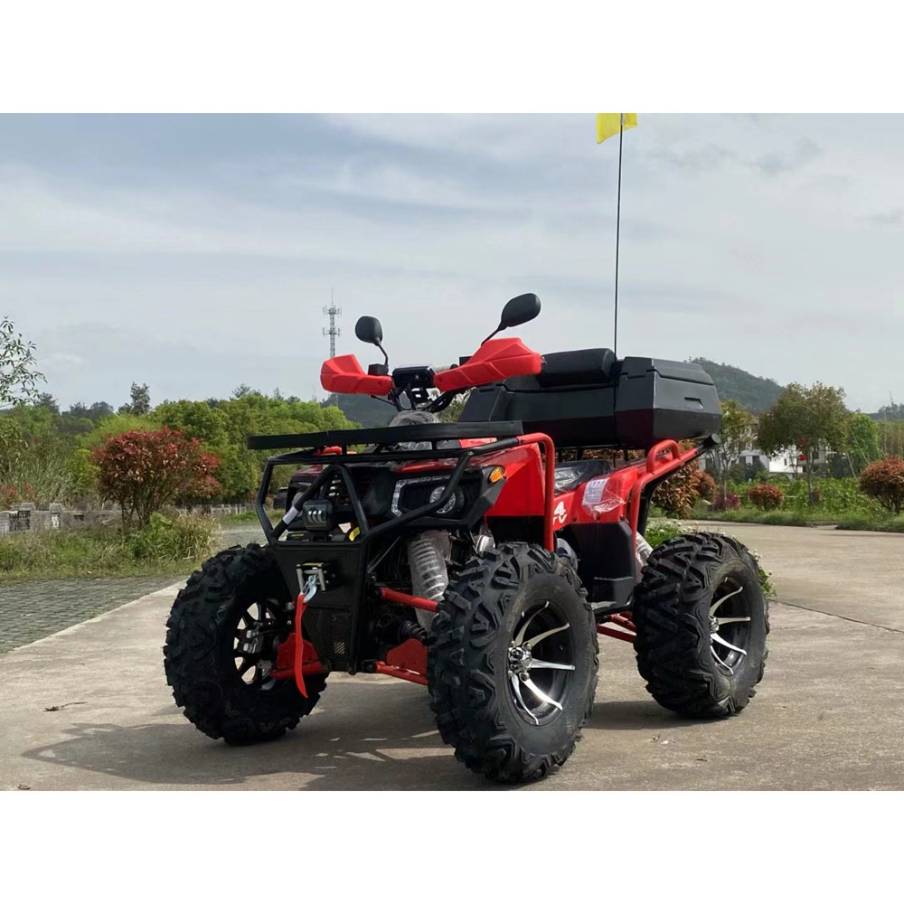 景区爬坡四驱350cc沙滩车 四轮竞技摩托车款式 户外游玩飘移车