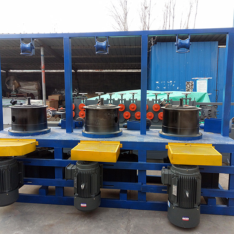 5毫米以下连罐拉丝机 定做拉丝机 钢筋拔丝机 连罐拉丝机