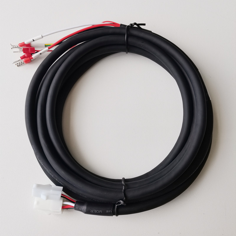 高柔伺服电缆适用于禾川小功率伺服电机带刹车动力线束