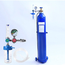 MEDICAL氧气吸入器浮标式氧气表湿化杯氧气流量压力表减压阀