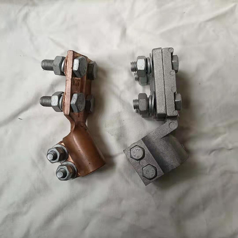 厂家批发 sbg压盖式铜铝抱杆线夹 铜铝变压器线夹 铜铝设备线夹