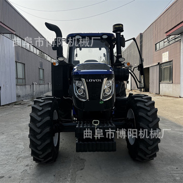 雷沃欧豹1604-5g四驱拖拉机 带爬行档倒车影像 tc大桥农用拖拉机