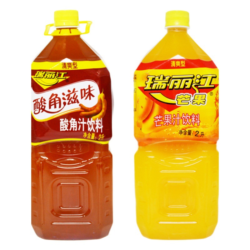 云南瑞丽江酸角汁饮料芒果汁果蔬汁芒果汁风味饮品 2升x2瓶装整箱