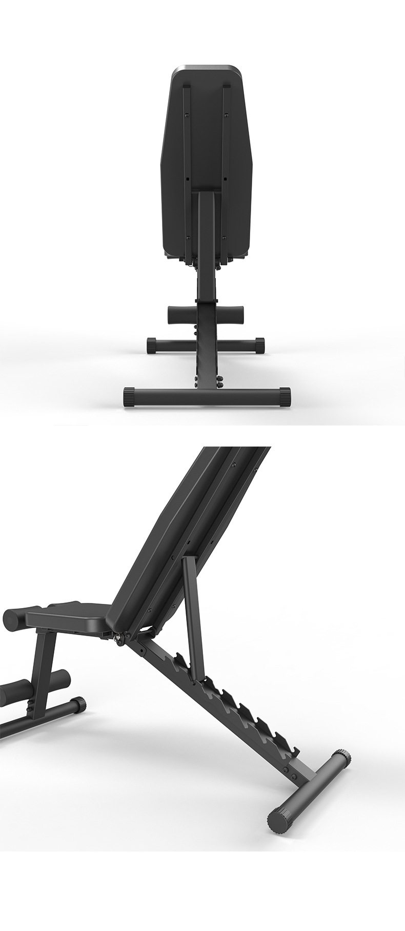 多功能家用哑铃凳子卧推凳卧推架杠铃凳健身椅可调节商用健身器材