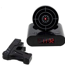 Wake up target shooting alarm clock infrared shooting digita