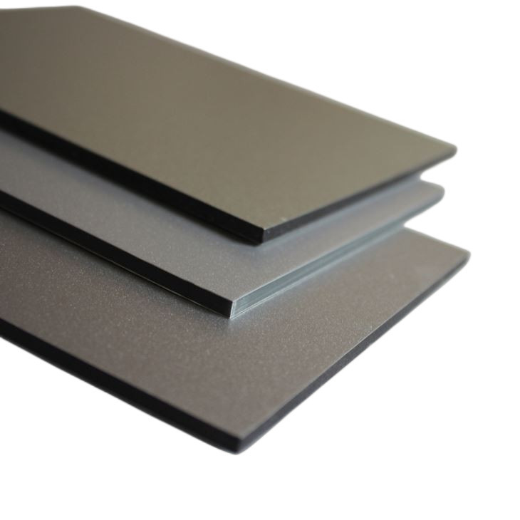 深灰 褐色铝塑板 酒店 医院外墙项目厂家直供各种厚度 尺寸铝塑板