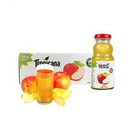 纯果乐苹果汁整箱250ml*24橙汁葡萄波动鸡尾酒调料可直接饮用包邮