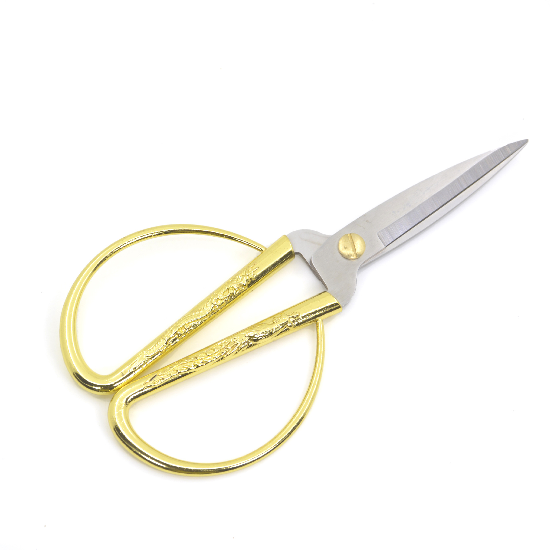 龙凤剪 裁缝剪锌合金柄剪刀喜庆开业剪彩家用礼品剪现货供应