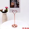 Stainless steel wedding Seat card Taiwan plate Meal cards menu Bracket Table cards Dining table Number plate marry