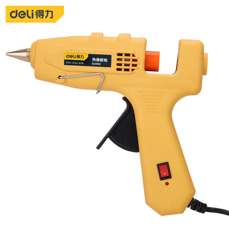 Deli Tool Dl2540 Hot Glue Gun 7mm Glue Stick 40W Epoxy Uniform Smooth Handmade DIY Electric Hot Glue Gun