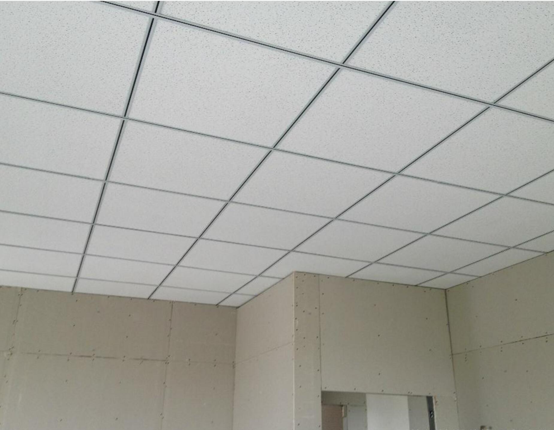 佛山厂家批发1220*2440mm*12mm纸面石膏板 医疗抗菌矿棉板