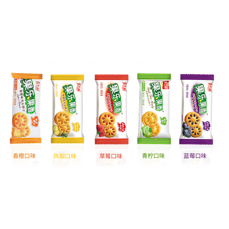 嘉士利思朗纤麸消化饼干380g黑芝麻木糖醇粗粮办公袋装食品组合