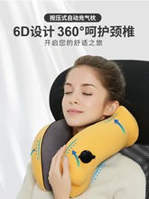 u型枕旅行充气护颈枕车载坐车长途飞机飞行睡觉神器成人便携枕头