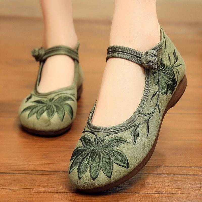 老北京布鞋女鞋官方旗舰店中老年中国风妈妈鞋软底老年人女鞋