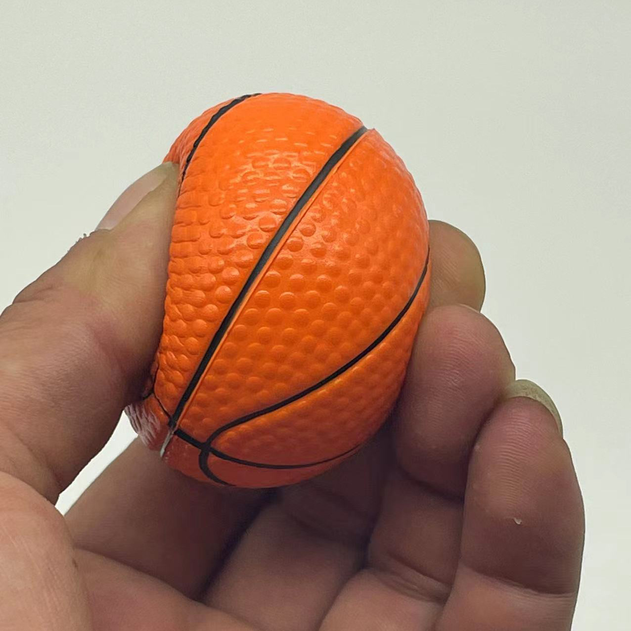 5cmpu篮球实心海绵软球玩具儿童弹力球 泡沫海绵球幼儿园男橡胶球