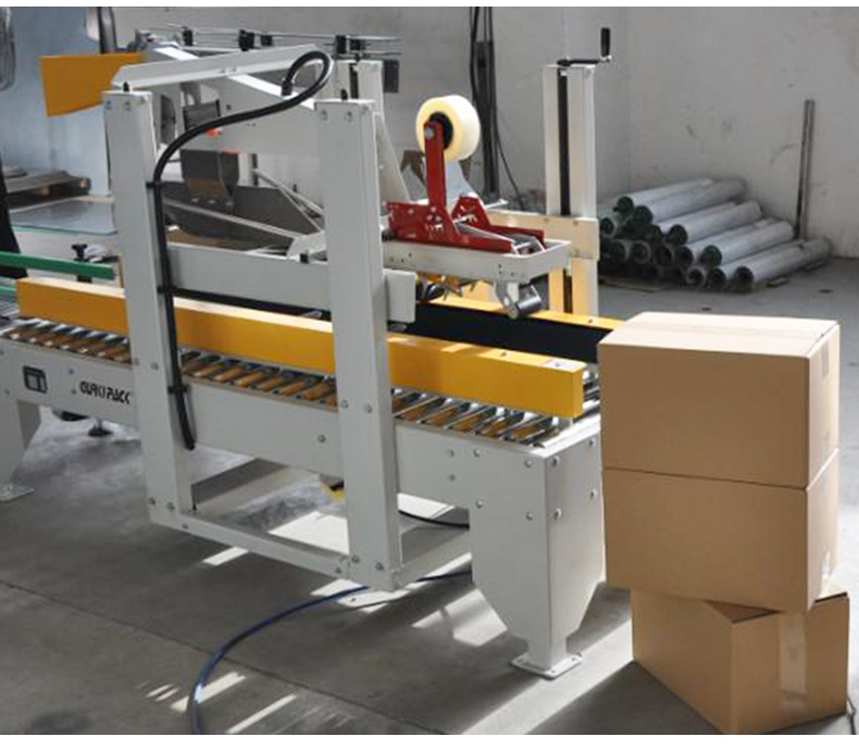 现货销售封箱机 胶带机 快递包裹打包机全自动胶带封口机出厂价格