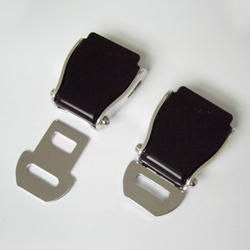 2寸铝制安全扣飞机扣 安全带配件插扣 飞机轮船座椅安全带插扣