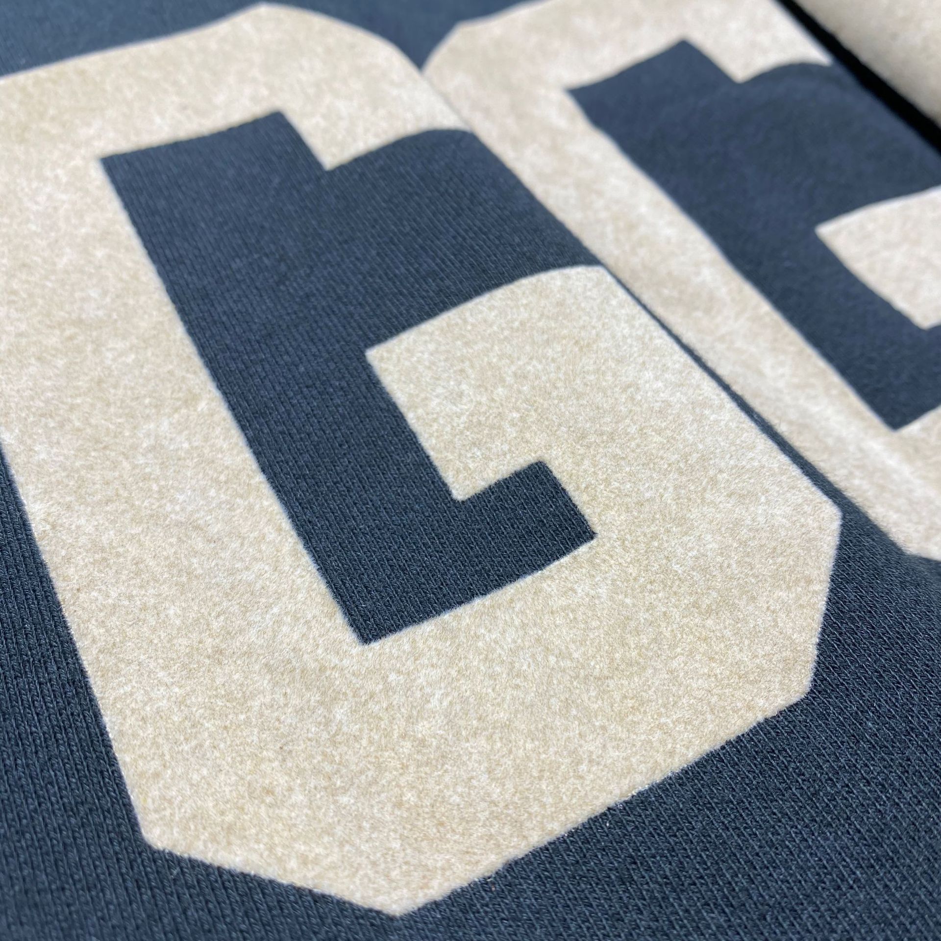 fear of god7th fog第7季棒球g字植绒印花圆领加绒卫衣男女美潮