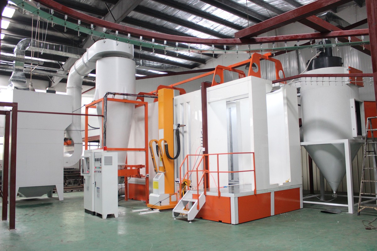 喷涂设备pp板大旋风粉房