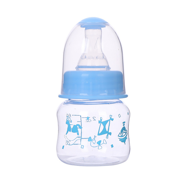 ALG Factory Wholesale Baby Standard Neck Pp Baby Feeding Bottle Imitation Breast Milk Baby Drinking Water Feeding Bottle 60ml Maternal and Child Supplies