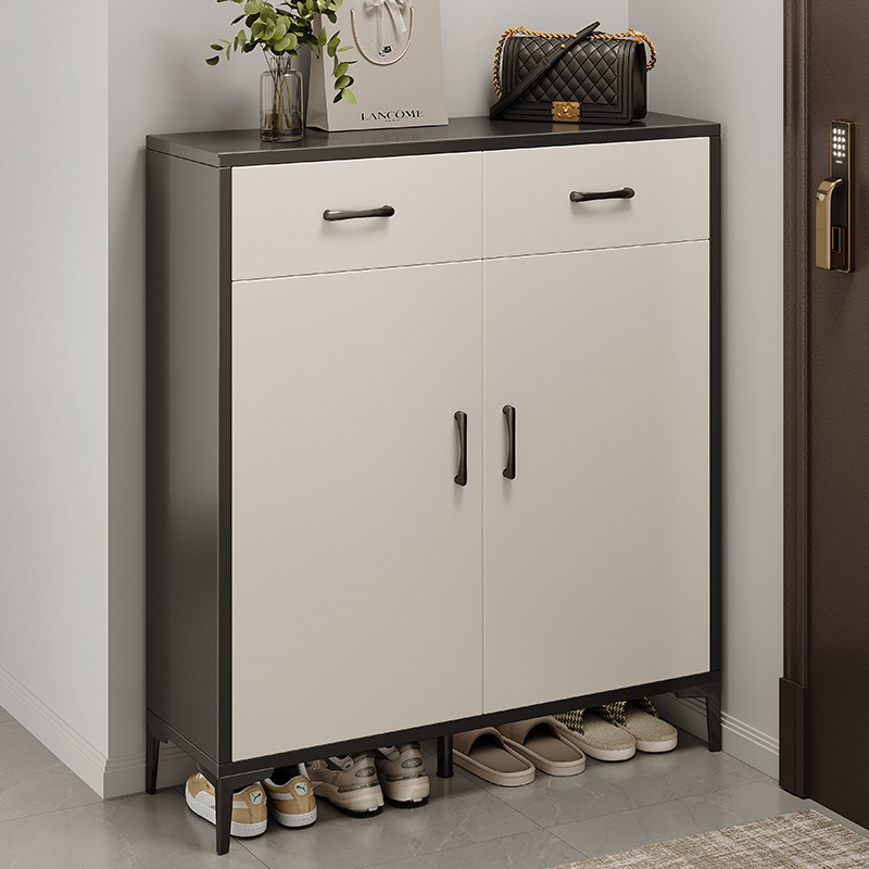 鞋柜家用门口入户楼道外储物柜简约现代玄关柜小入户大容量收纳柜
