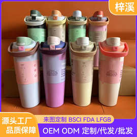 亚马逊新款Owala保温杯水壶大容量304不锈钢水果杯户外真空易拉罐