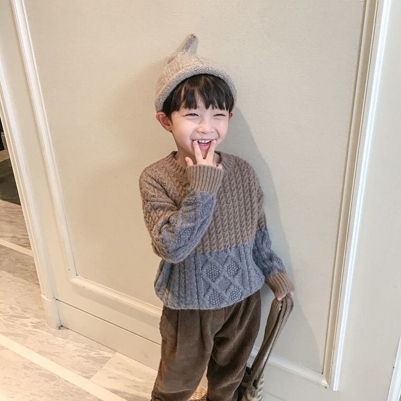 特价男童高领毛衣