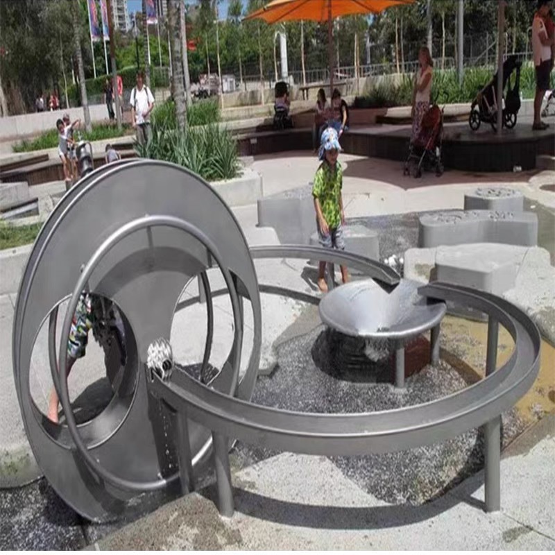 玩水桌戏水台幼儿园游戏压水自循环玩具桌瀑布滑道戏水打水器￥1200