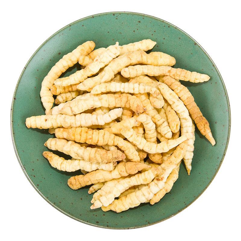 中药材 草石蚕 地蚕 土冬虫草 泽兰根 白虫草花草茶500克包邮