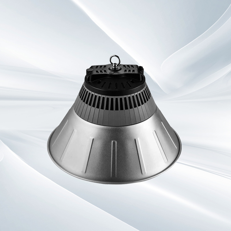 led工矿灯鳍片散热厂房灯吊杆工业车间超市天棚工矿吊灯150w400w