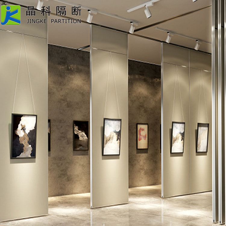 晶科厂家 画展活动展板 画廊移动隔墙 艺术书画活动展墙移动屏风
